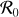 Mathematical equation: ${{\cal R}_0}$