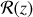 Mathematical equation: ${\cal R}\left( z \right)$